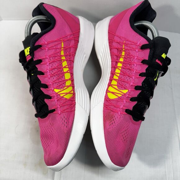 Nike Lunaracer 3 Flywire Womens 9 Shoes Pink Running Sneaker Comfort Lightweight - Picture 11 of 14